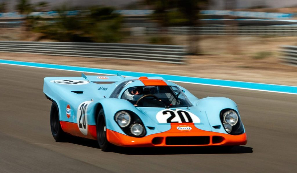 1970 porsche 917k from the movie le mans